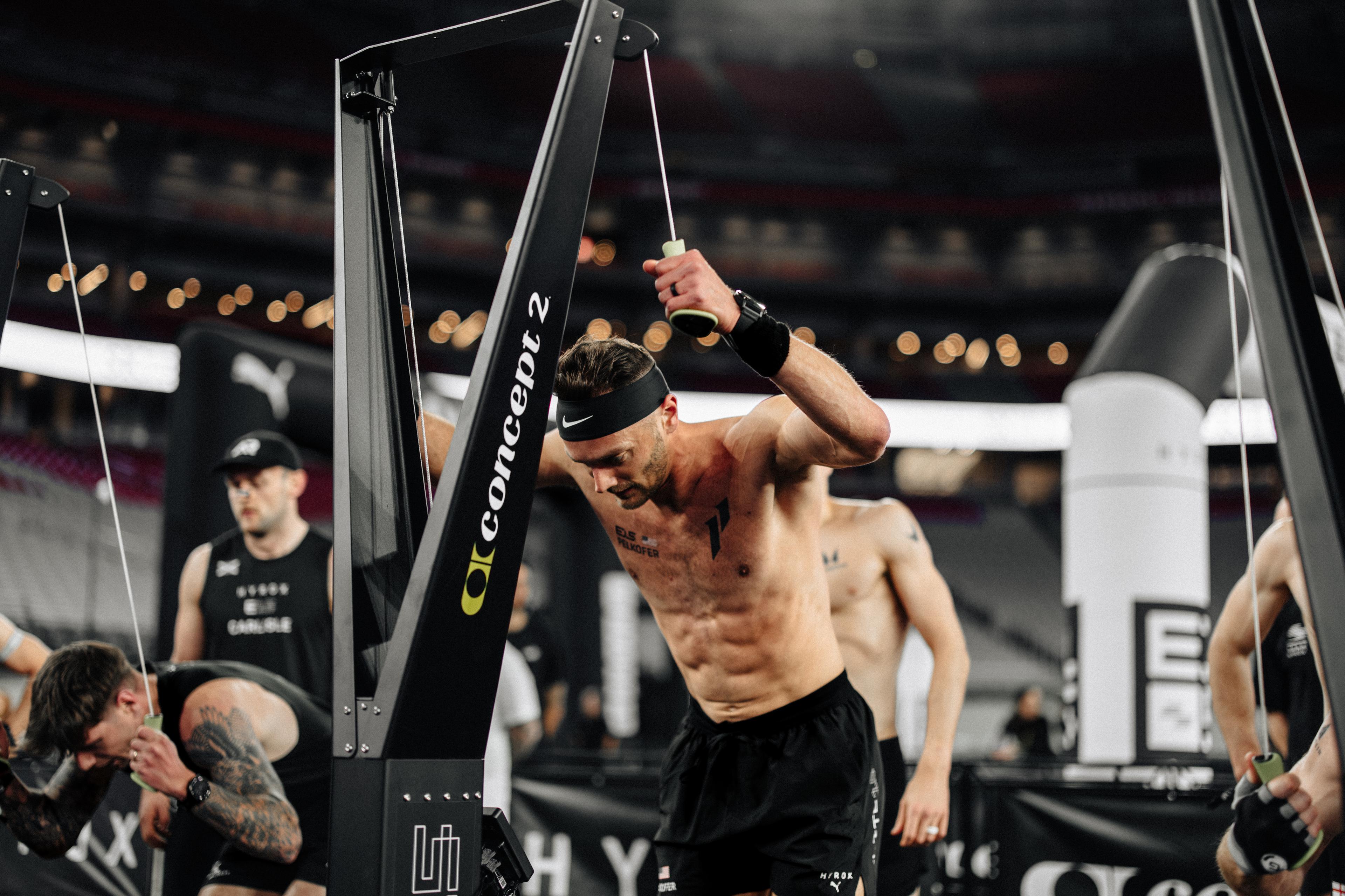 Threshold Lab athlete training outdoors in a wide landscape shot